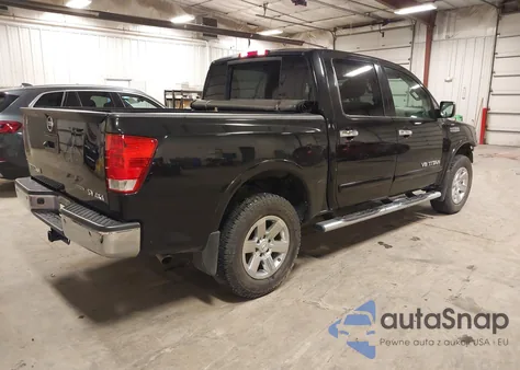 2015 Nissan Titan Sv из США, поврежденный, VIN 1N6BA0EC7FN509360